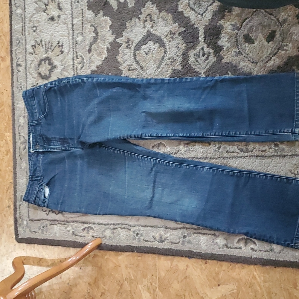 Chico's platinum Denim jeans